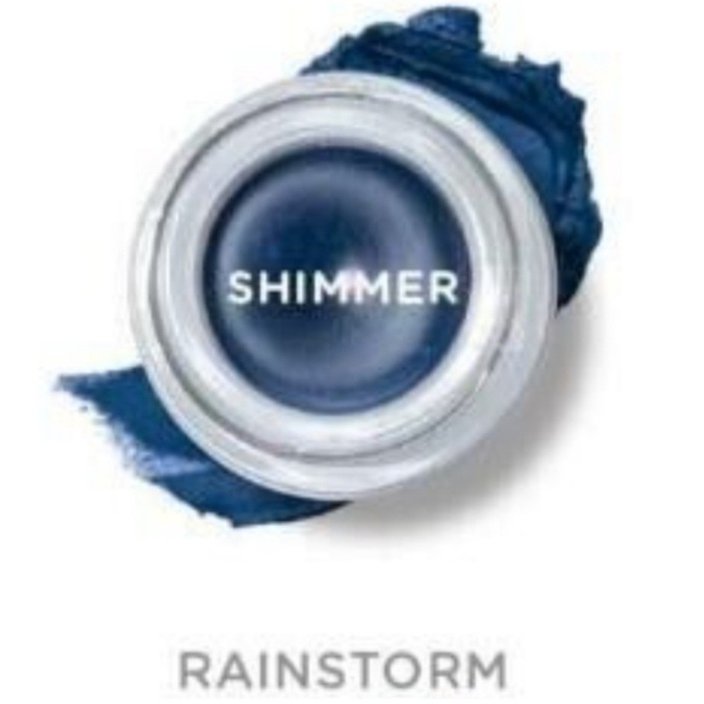 NEW Avon FM Glimmer Longwear Gel Eyeliner 0.21 Oz Rainstorm Blue Eye Make Up